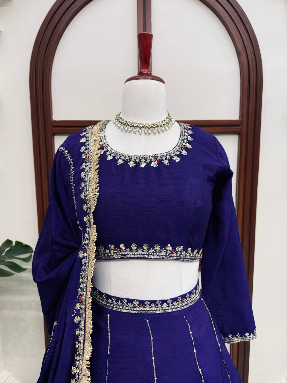 Radiant Rani Pink Silk Lehenga Choli Adorned with Opulent Heritage Floral Motifs and Intricate Zari Borders